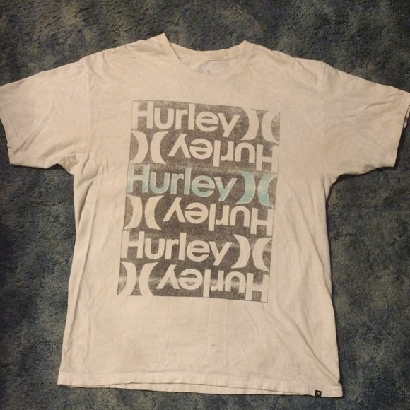 Hurley White Short Sleeve Tee Casual Shirt​ - Picture 1 of 4